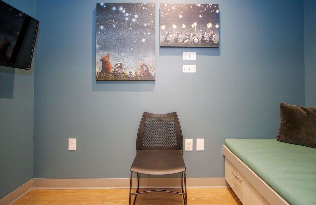 Quiet Resting Room Quiet Resting Room at Tatum Pediatric Dentistry