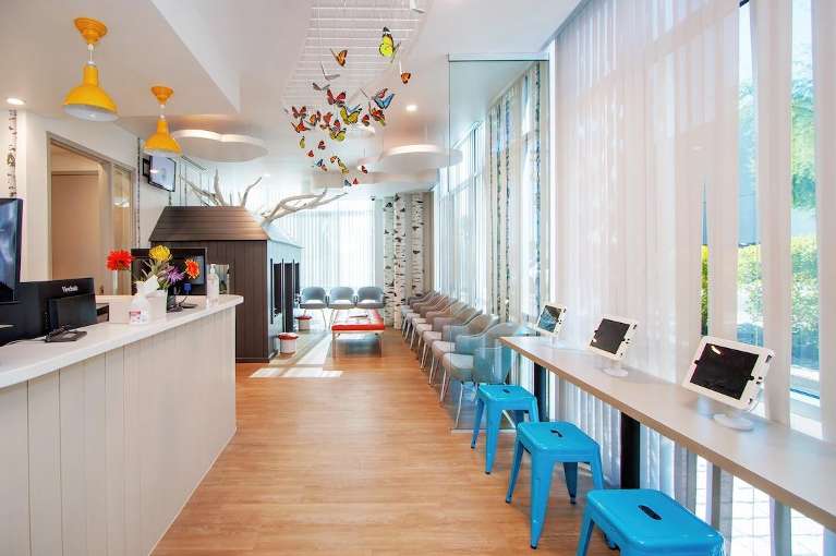 Reception and waiting area